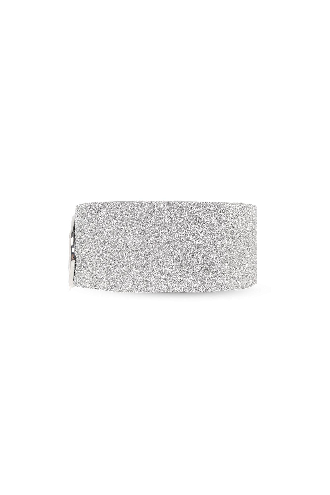 Silver 'OVAL D LOGO B-1DR' belt Diesel - Vitkac Italy